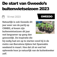 De start van Gweedo's buitenwietseizoen 2023